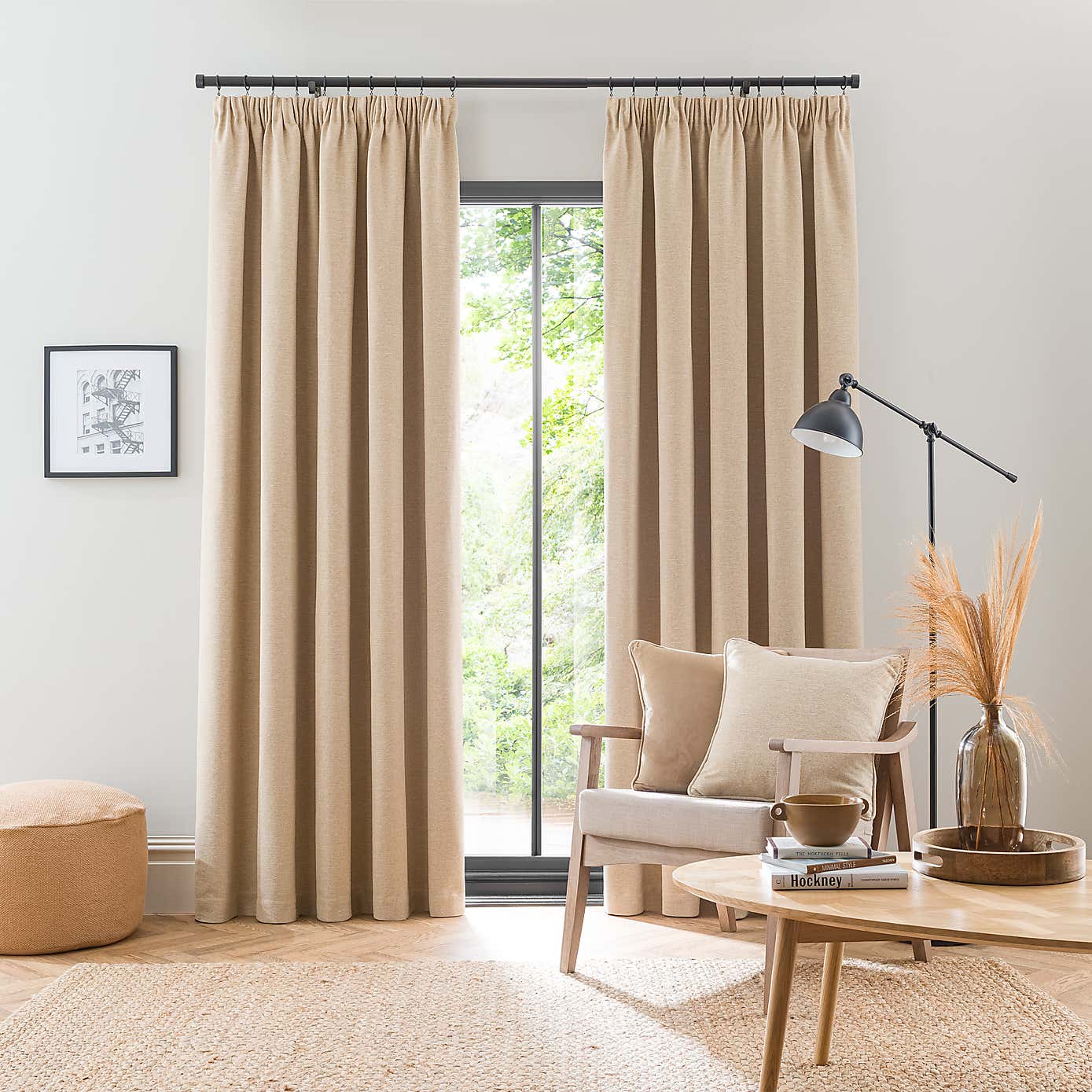 Luxury Plain Darkening Curtain