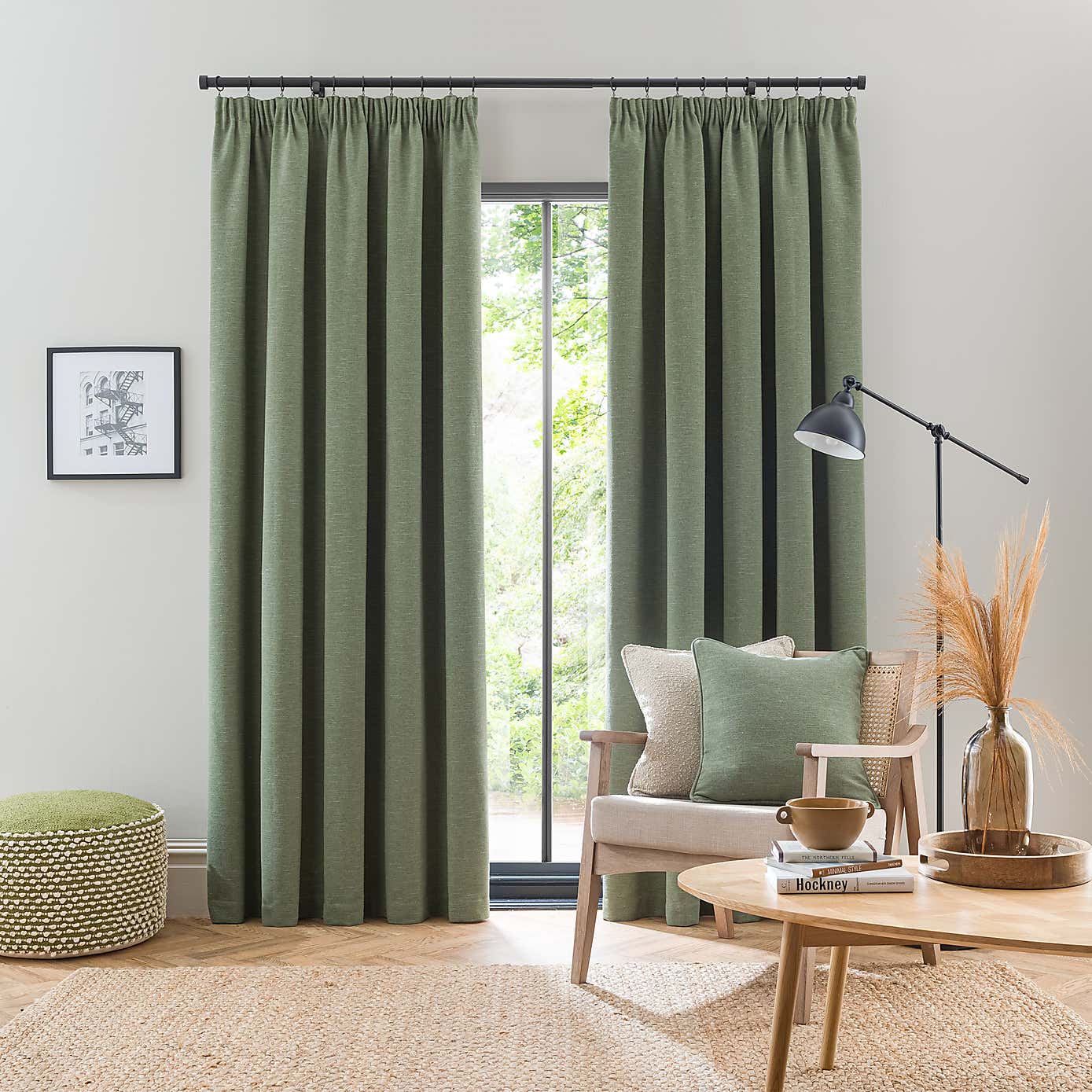 Luxury Plain Darkening Curtain