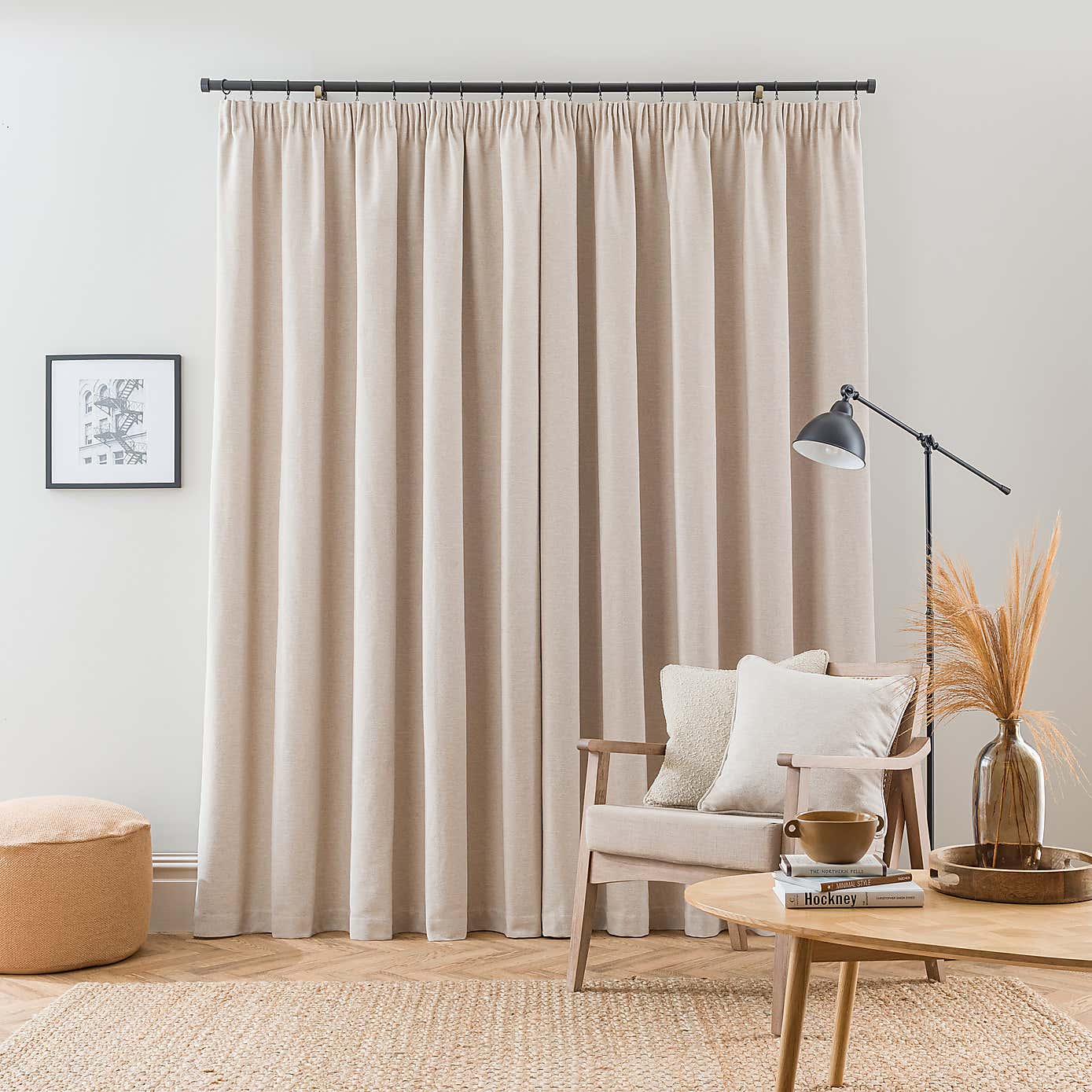 Luxury Plain Darkening Curtain