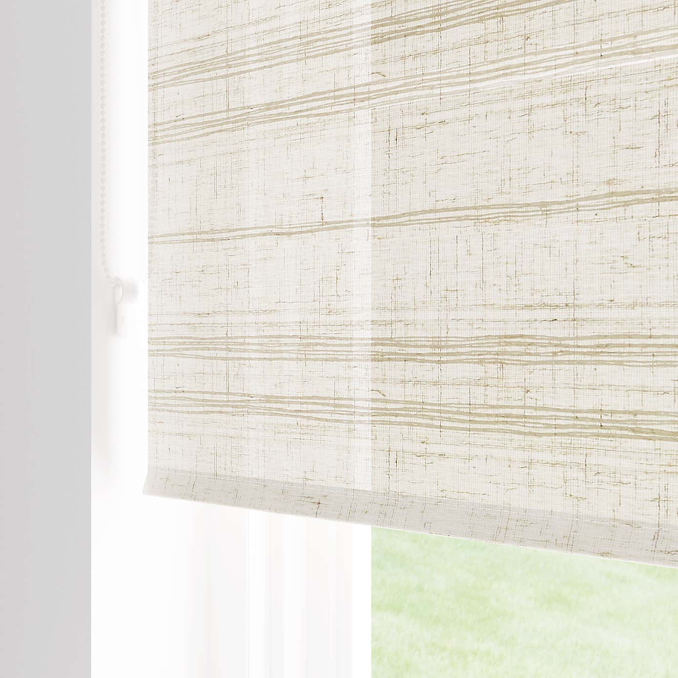 Linen Semi Sheer Roller Shade
