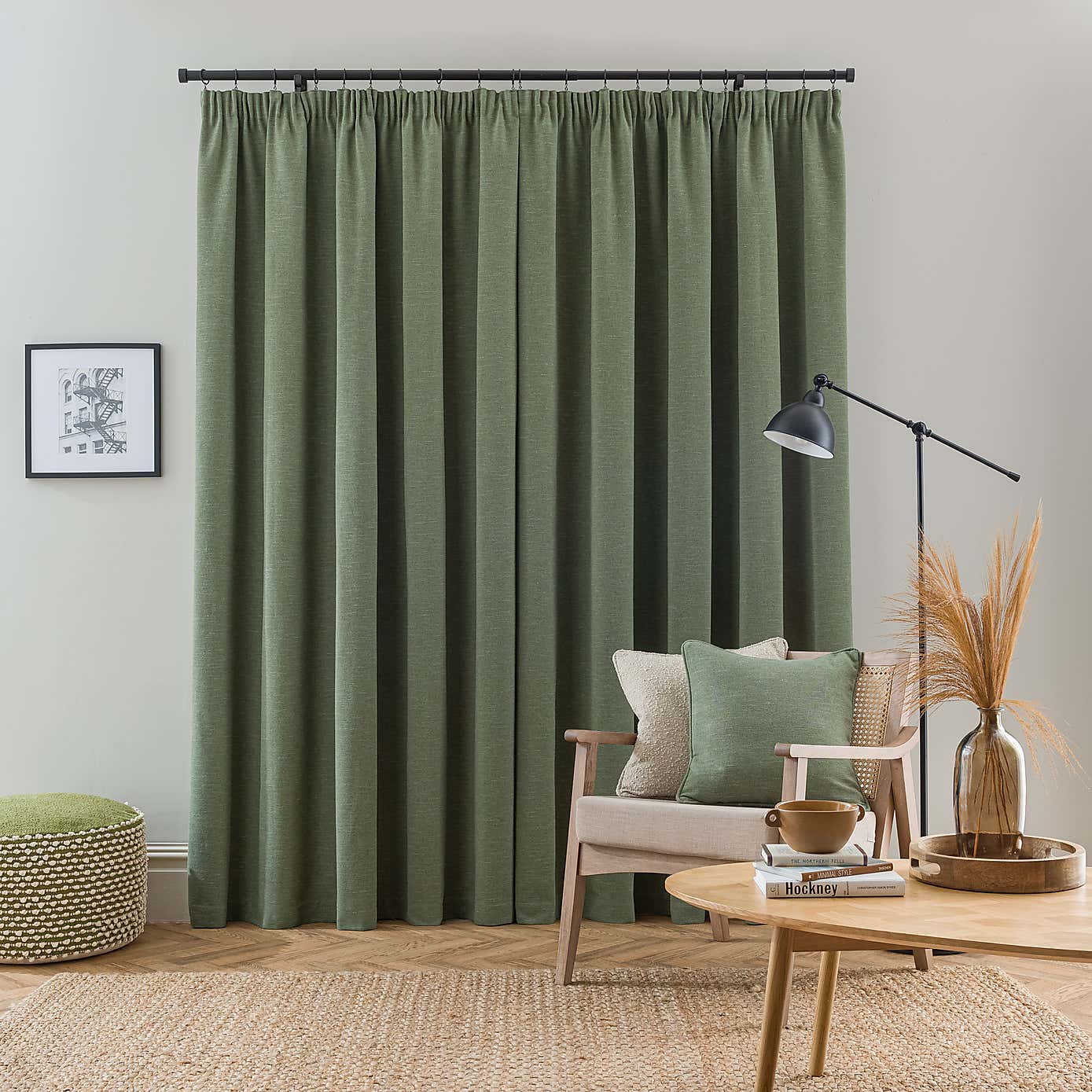 Luxury Plain Darkening Curtain