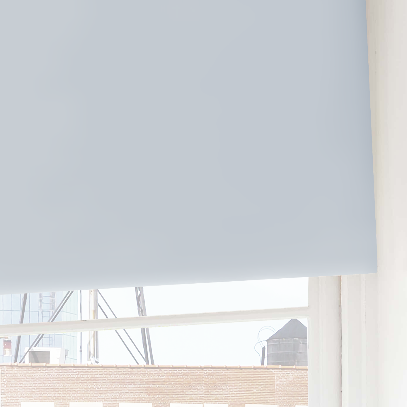 CRYSTAL WHISPER GREY BLACKOUT ROLLER SHADE