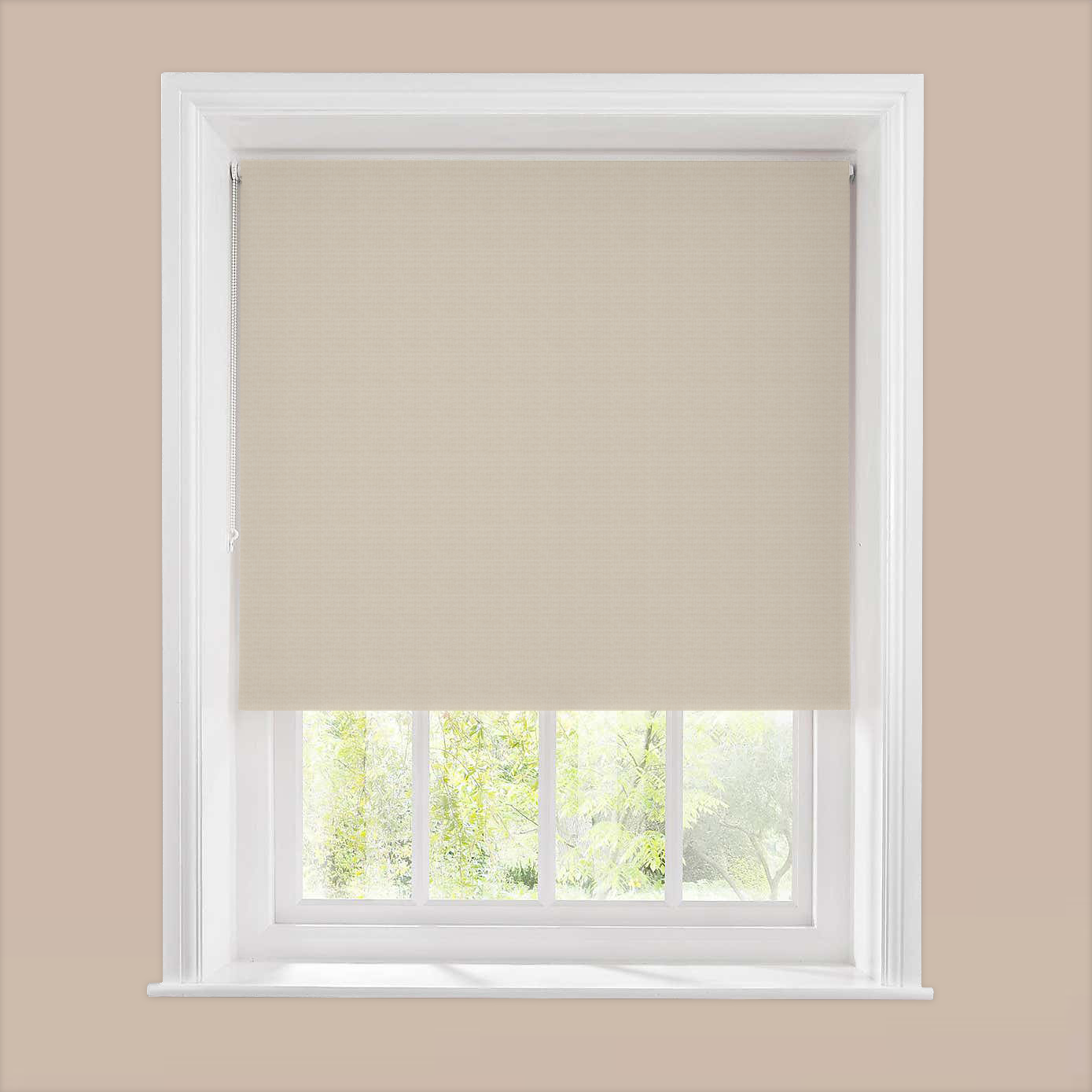 ASTELLA ROLLER SHADE IN LIGHT BROWN