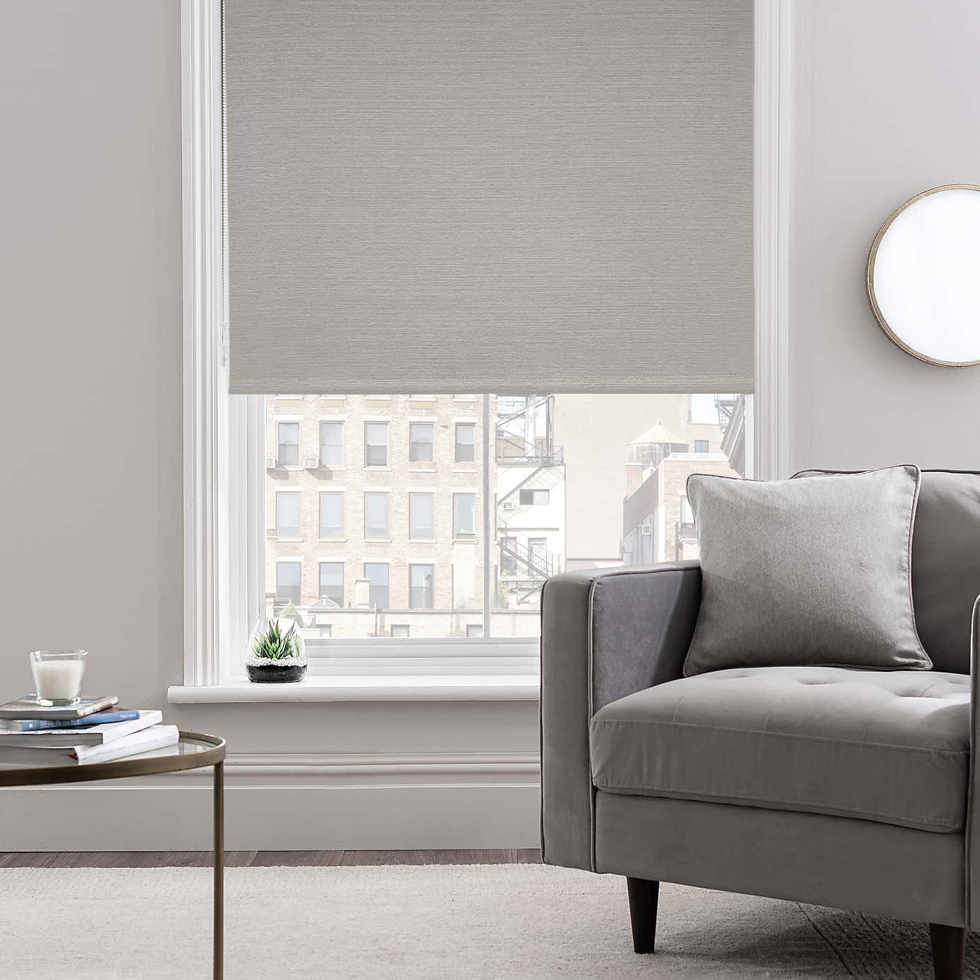 Textured Blackout Roller Shade
