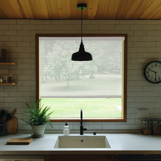 Barwell Horizontal Light Filtering Roller Shade