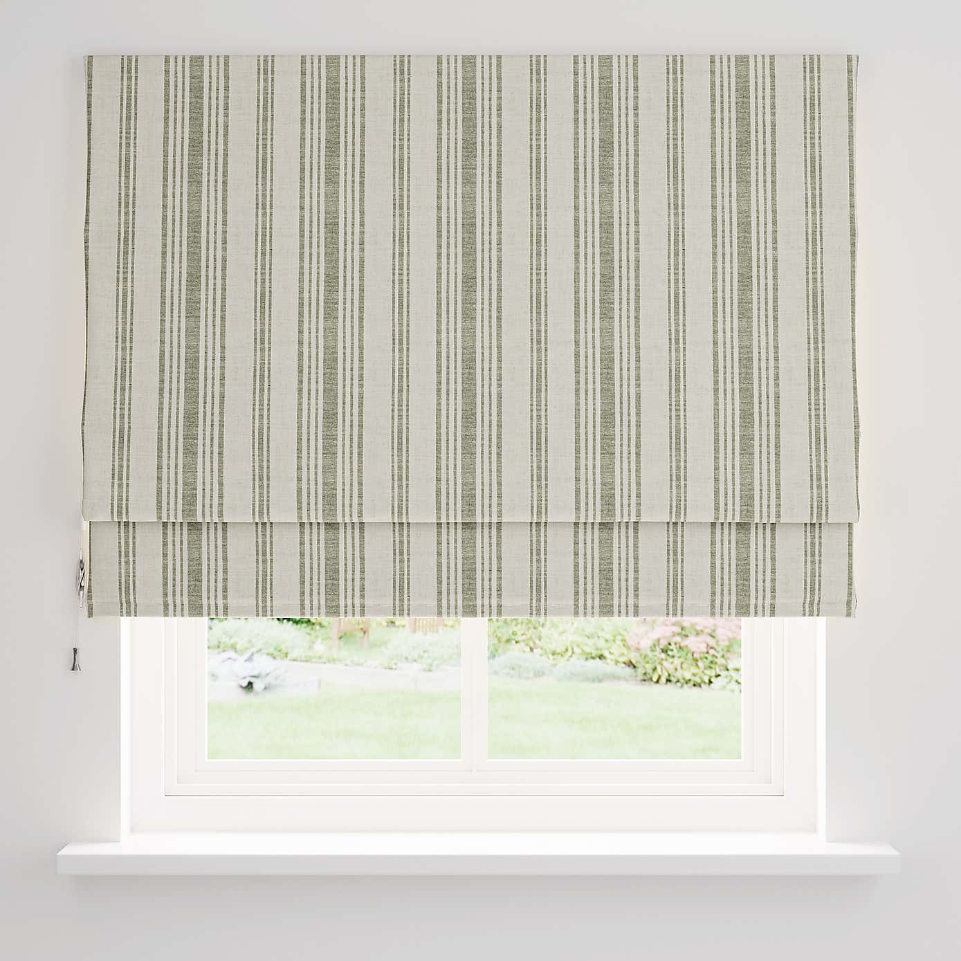 CHURCHGATE BELTON STRIPE ROMAN SHADE