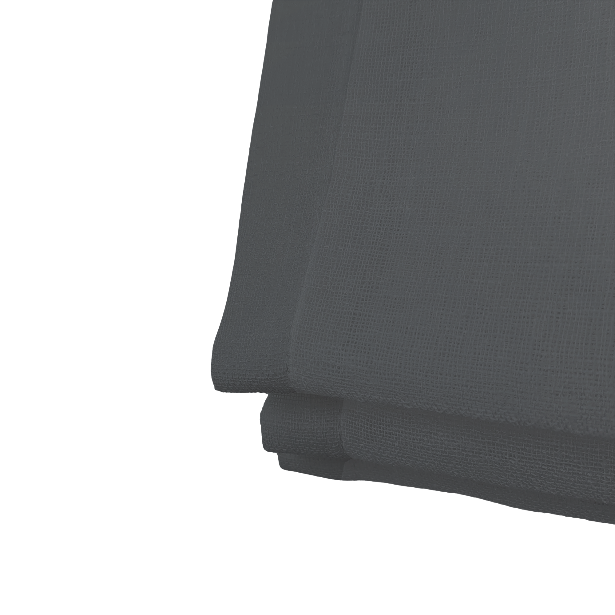 Linen Aspect Translucent Voile Roman Shade