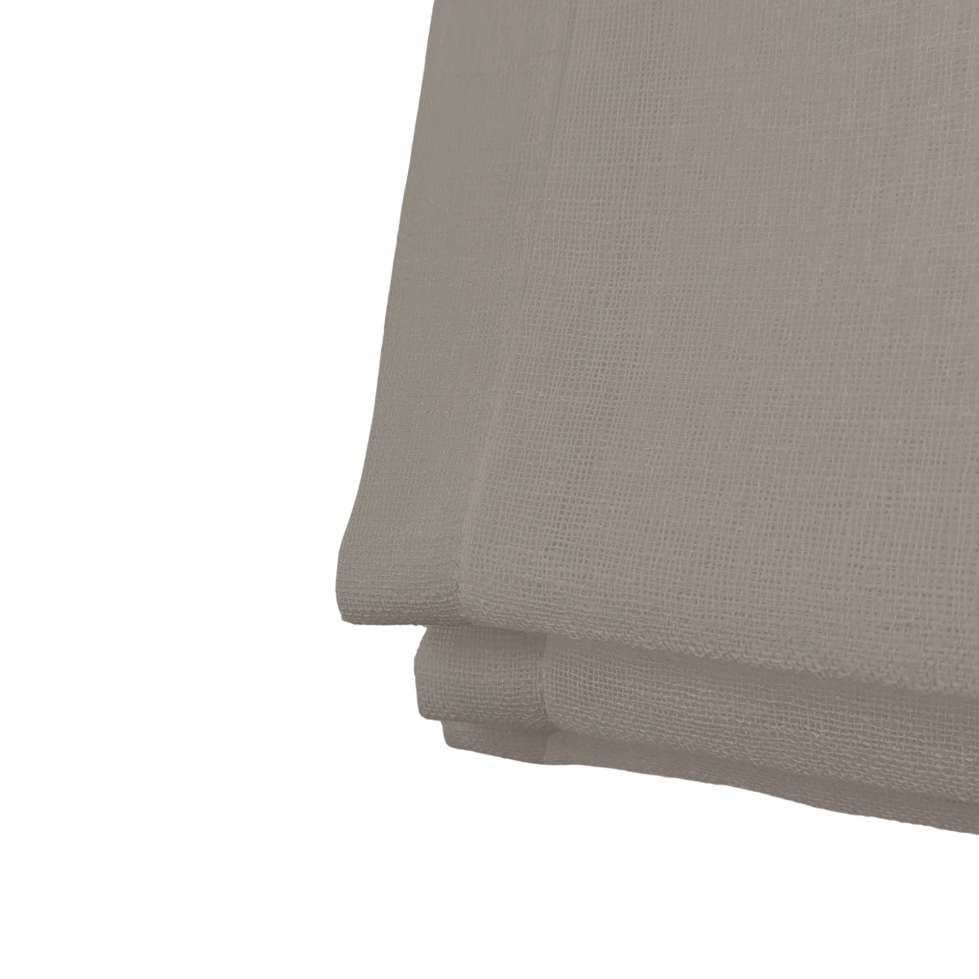 Linen Aspect Translucent Voile Roman Shade