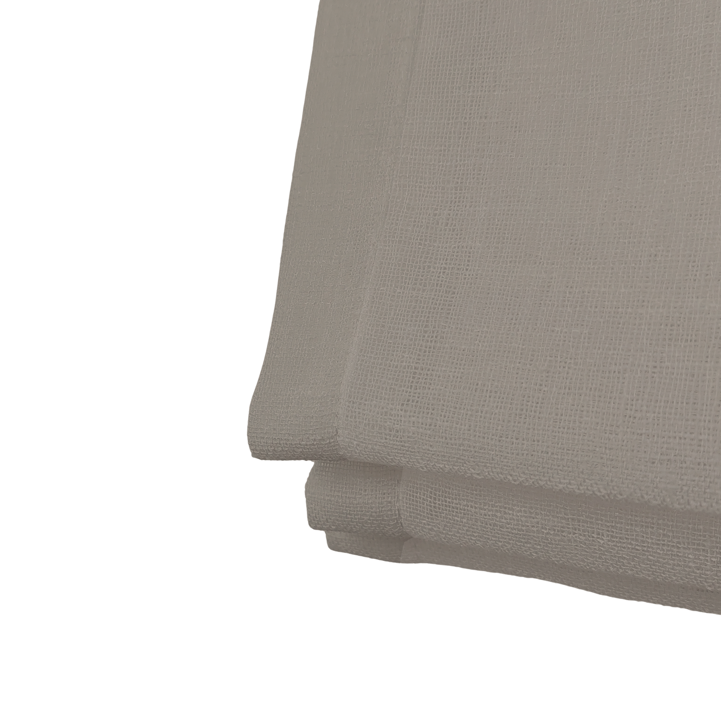 Linen Aspect Translucent Voile Roman Shade