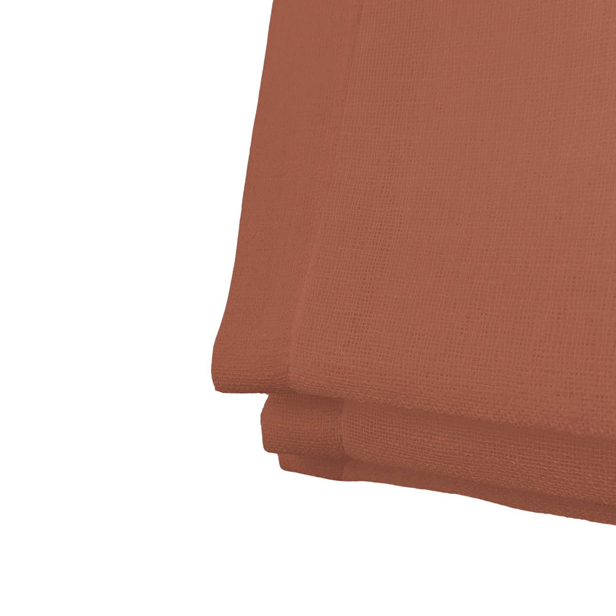 Linen Aspect Translucent Voile Roman Shade