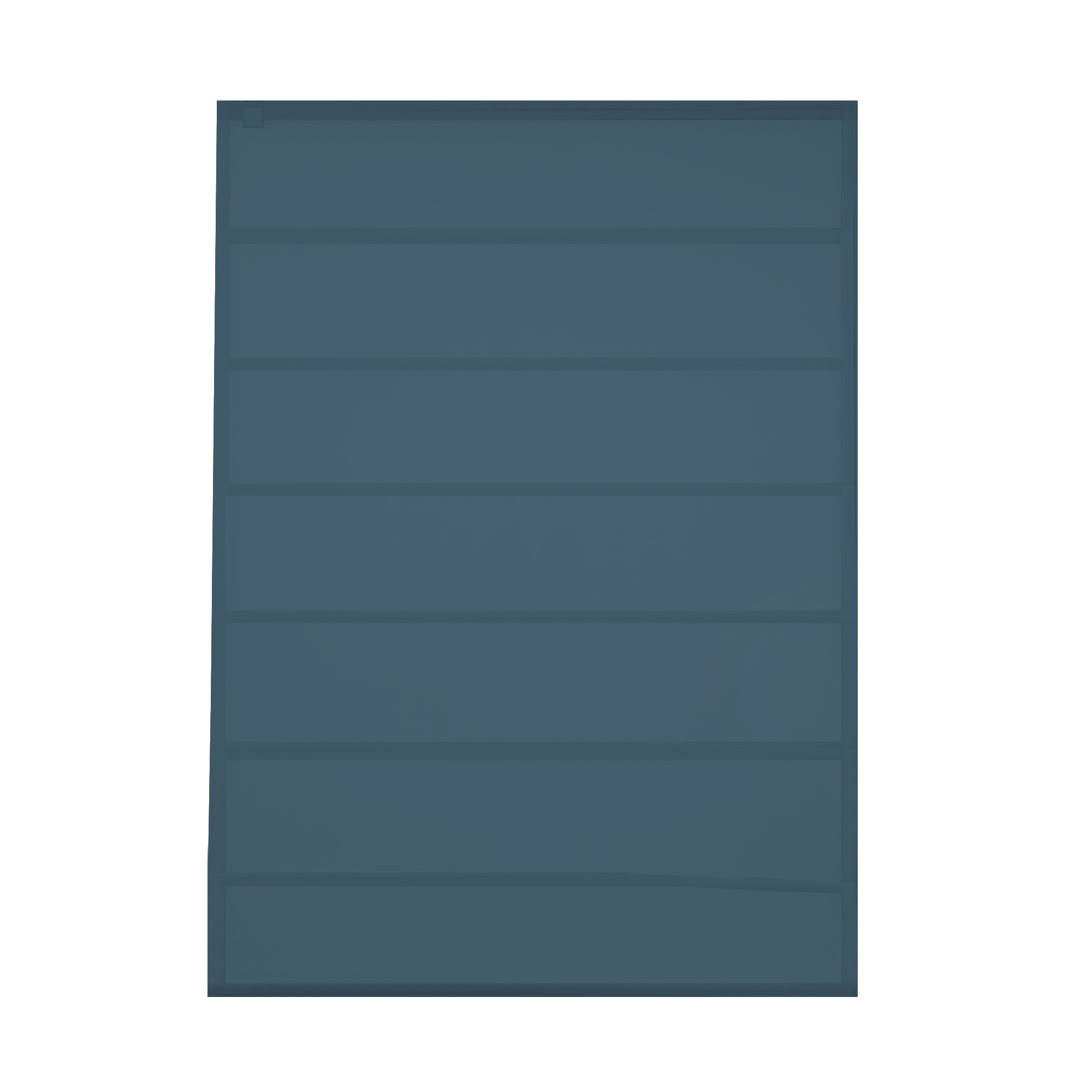 Linen Aspect Translucent Voile Roman Shade