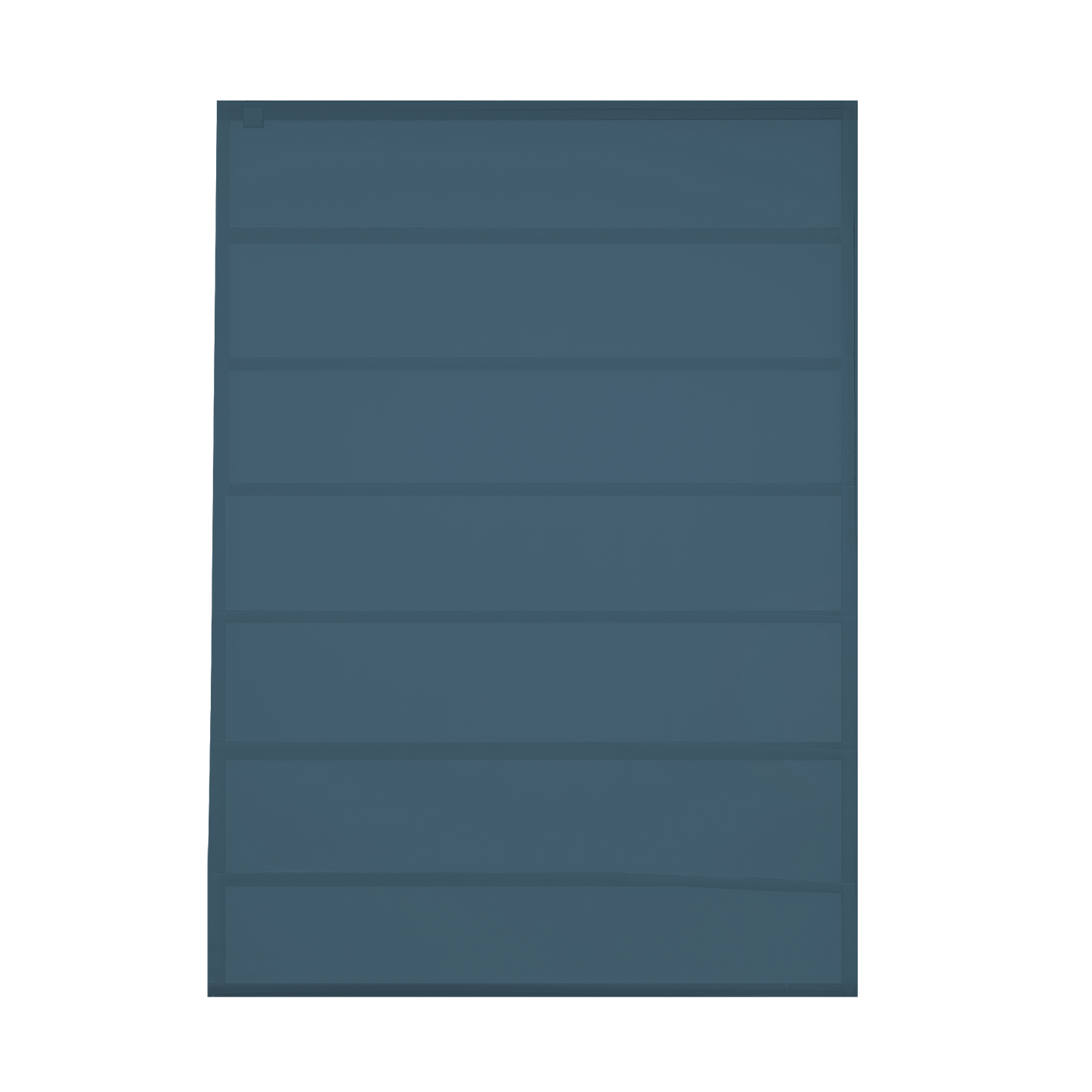 Linen Aspect Translucent Voile Roman Shade