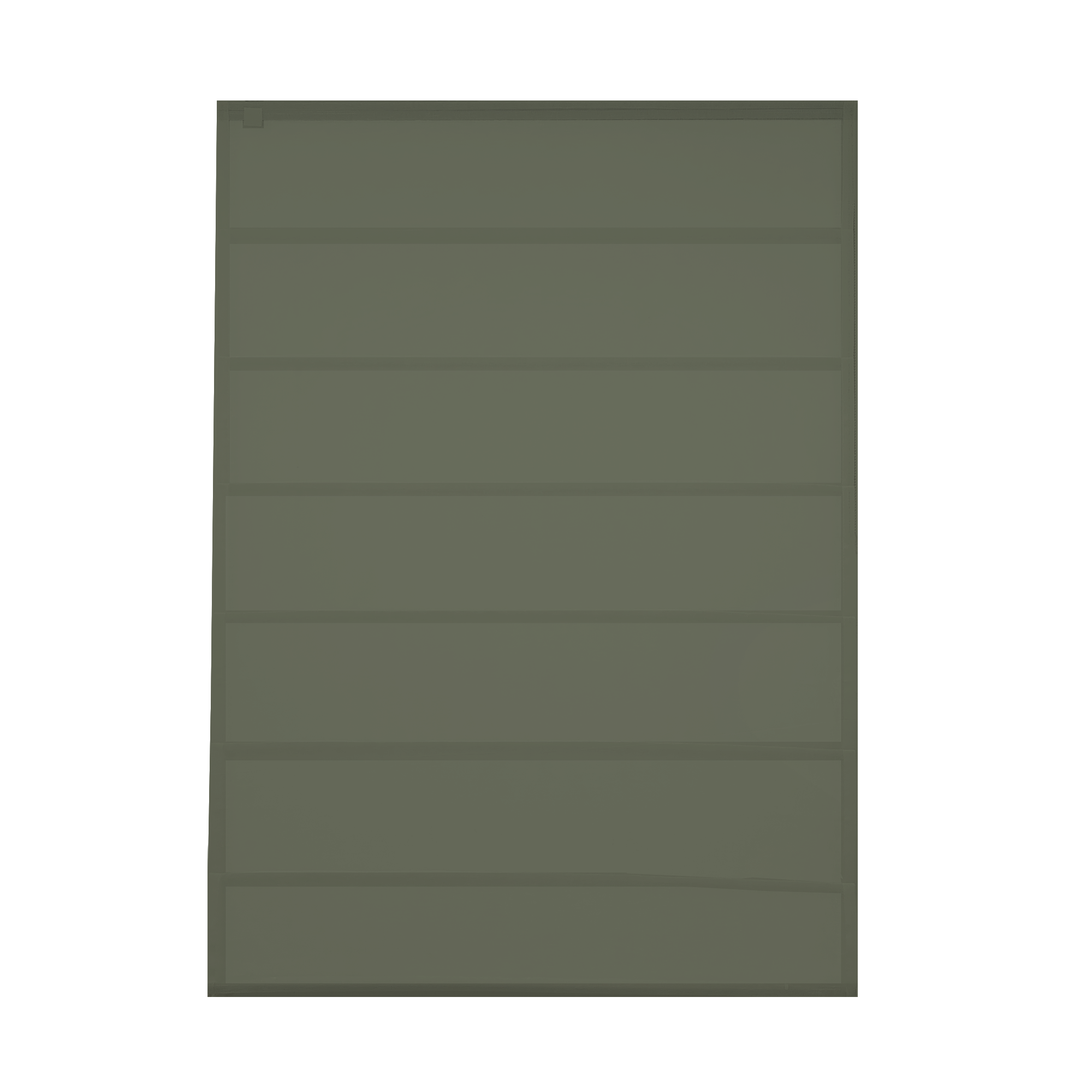 Linen Aspect Translucent Voile Roman Shade
