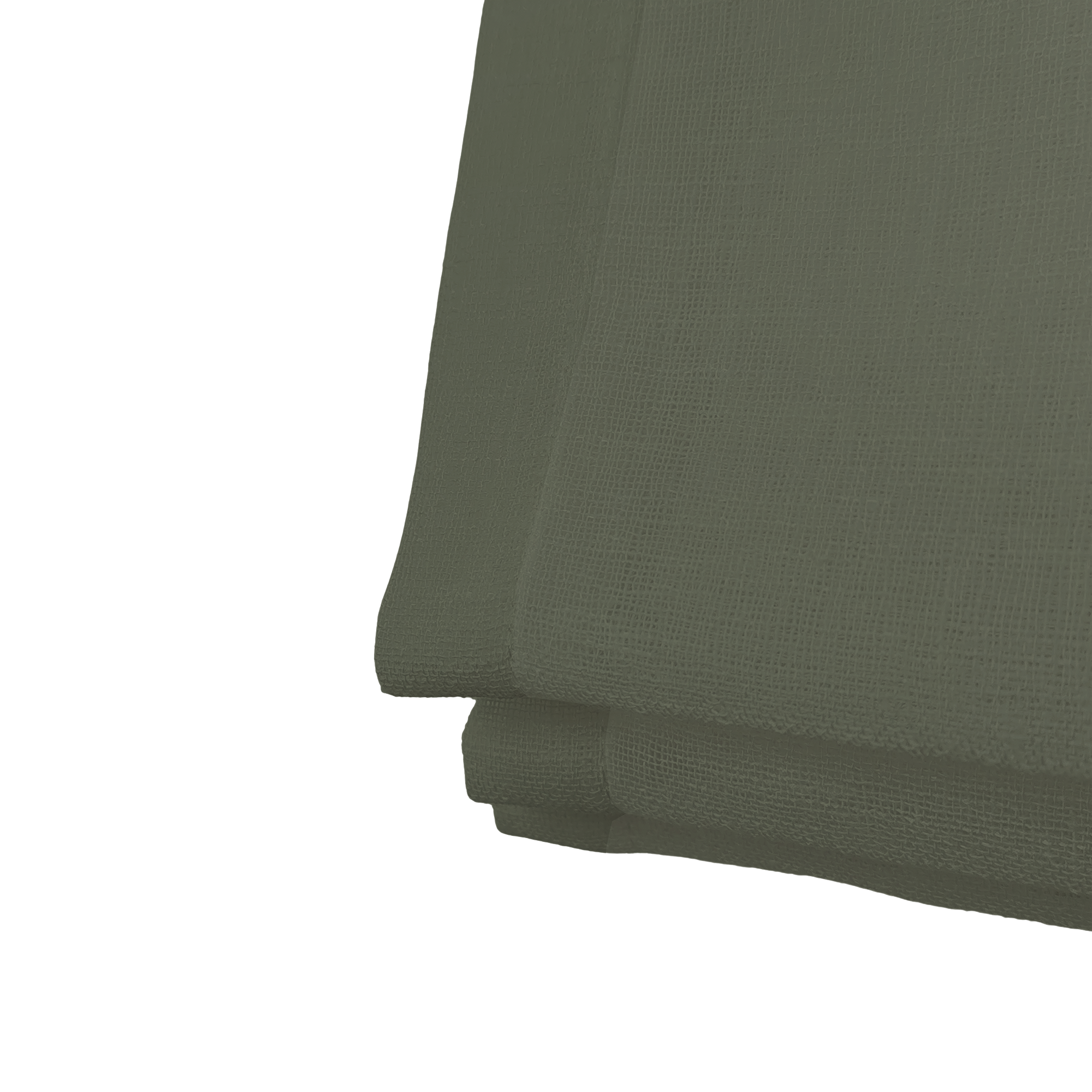 Linen Aspect Translucent Voile Roman Shade