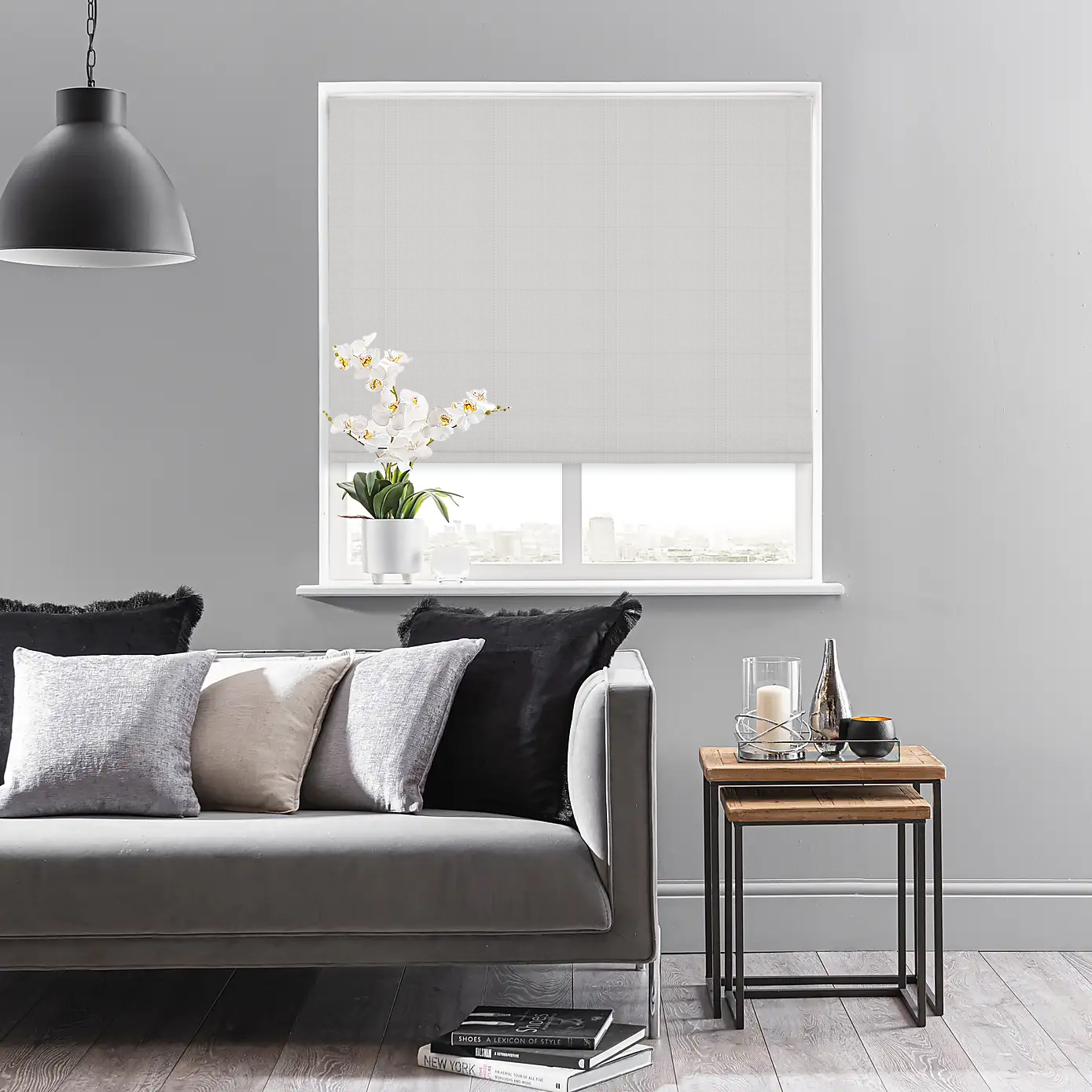 Light Filtering Roman Shade