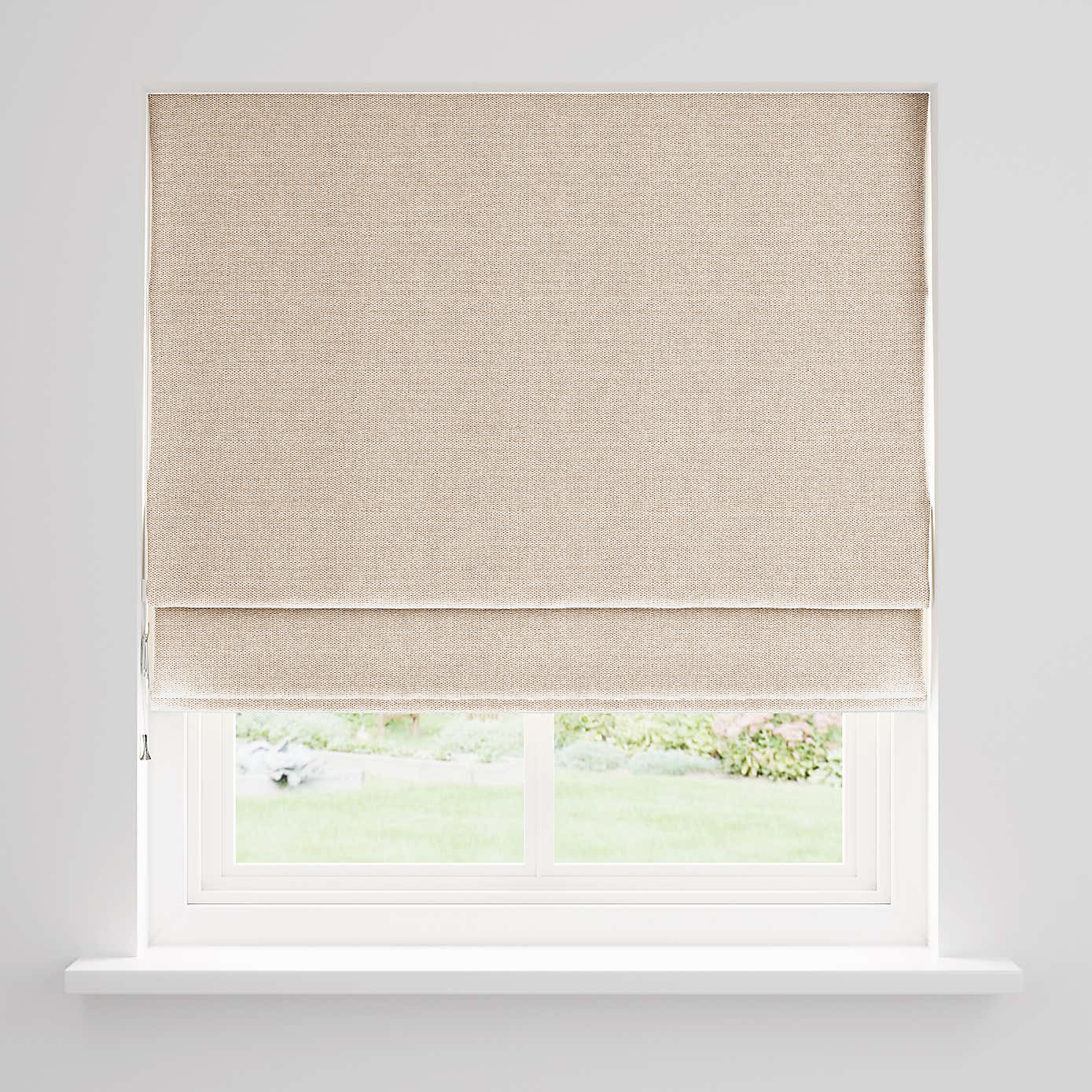 Plain Textured Darkening Roman Shade