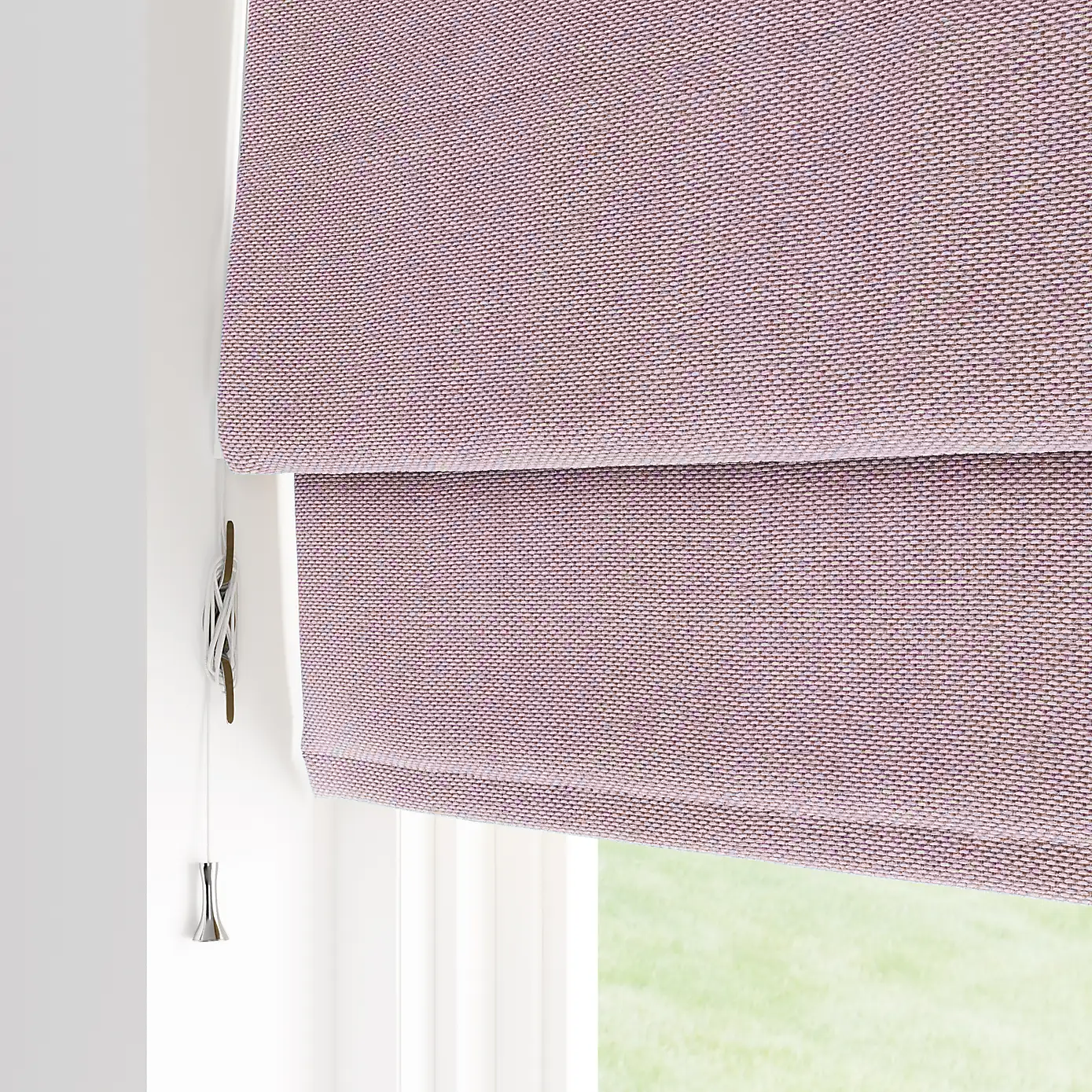 Plain Textured Darkening Roman Shade