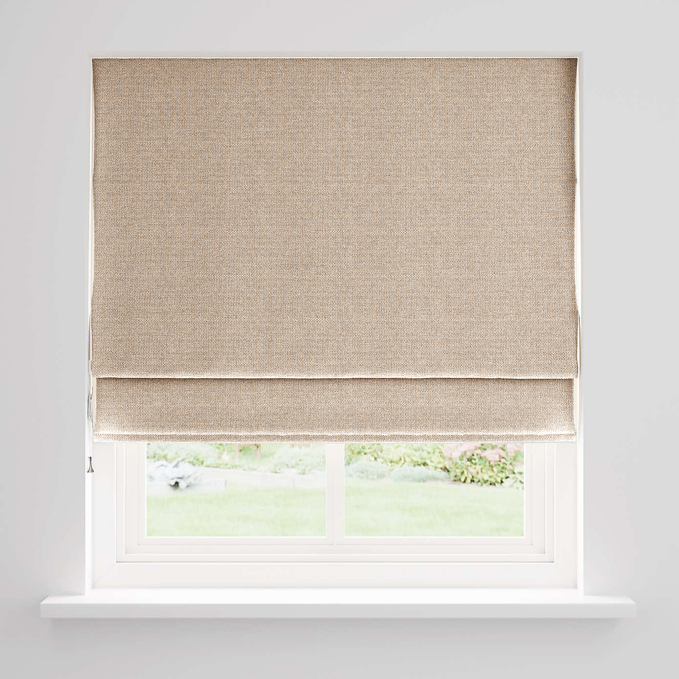 Plain Textured Darkening Roman Shade