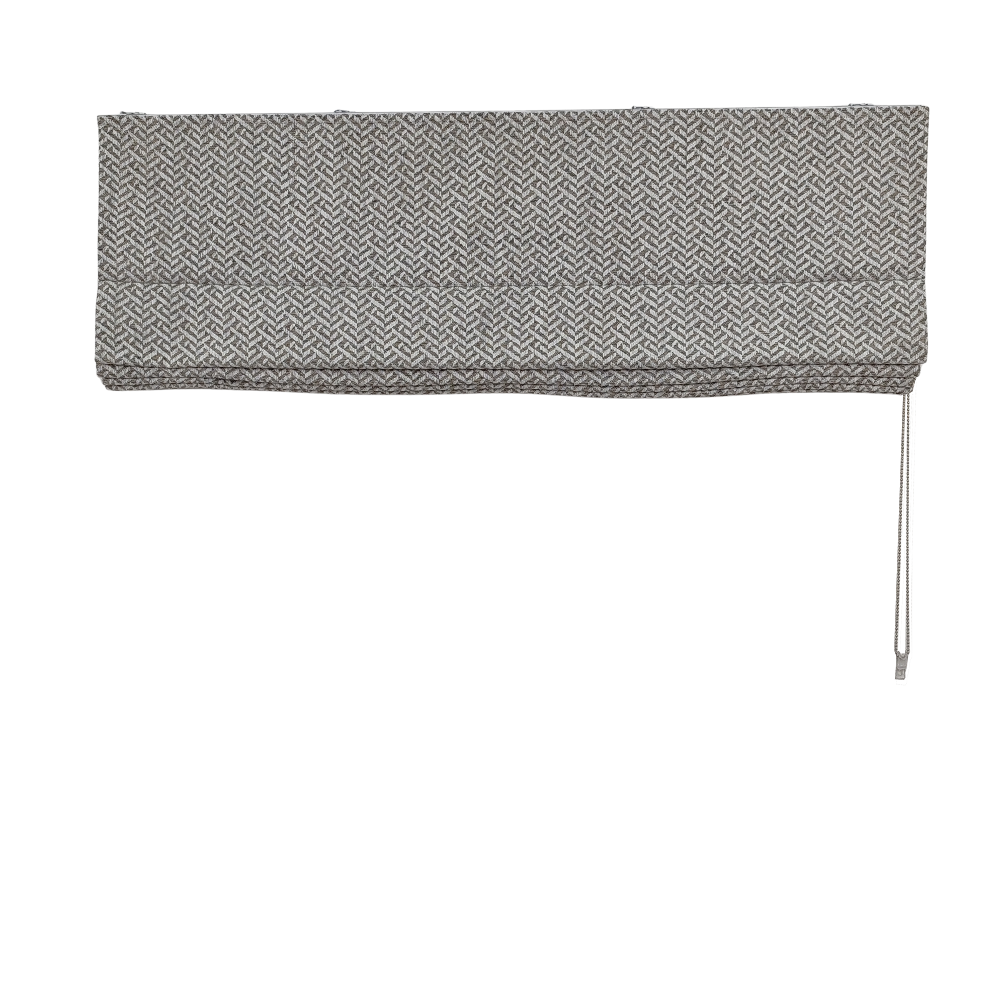 Herringbone Jacquard  Darkening Roman Shade