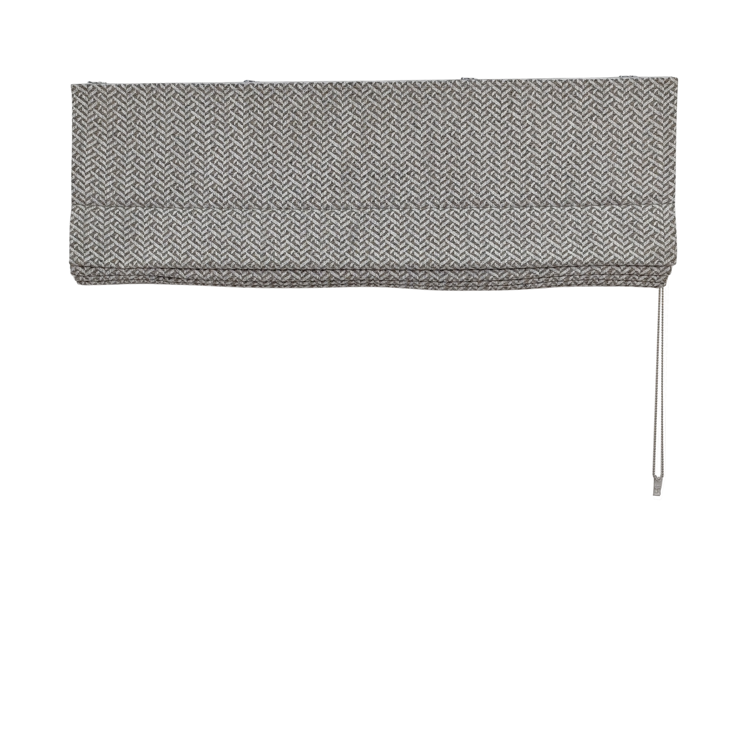 Herringbone Jacquard  Darkening Roman Shade