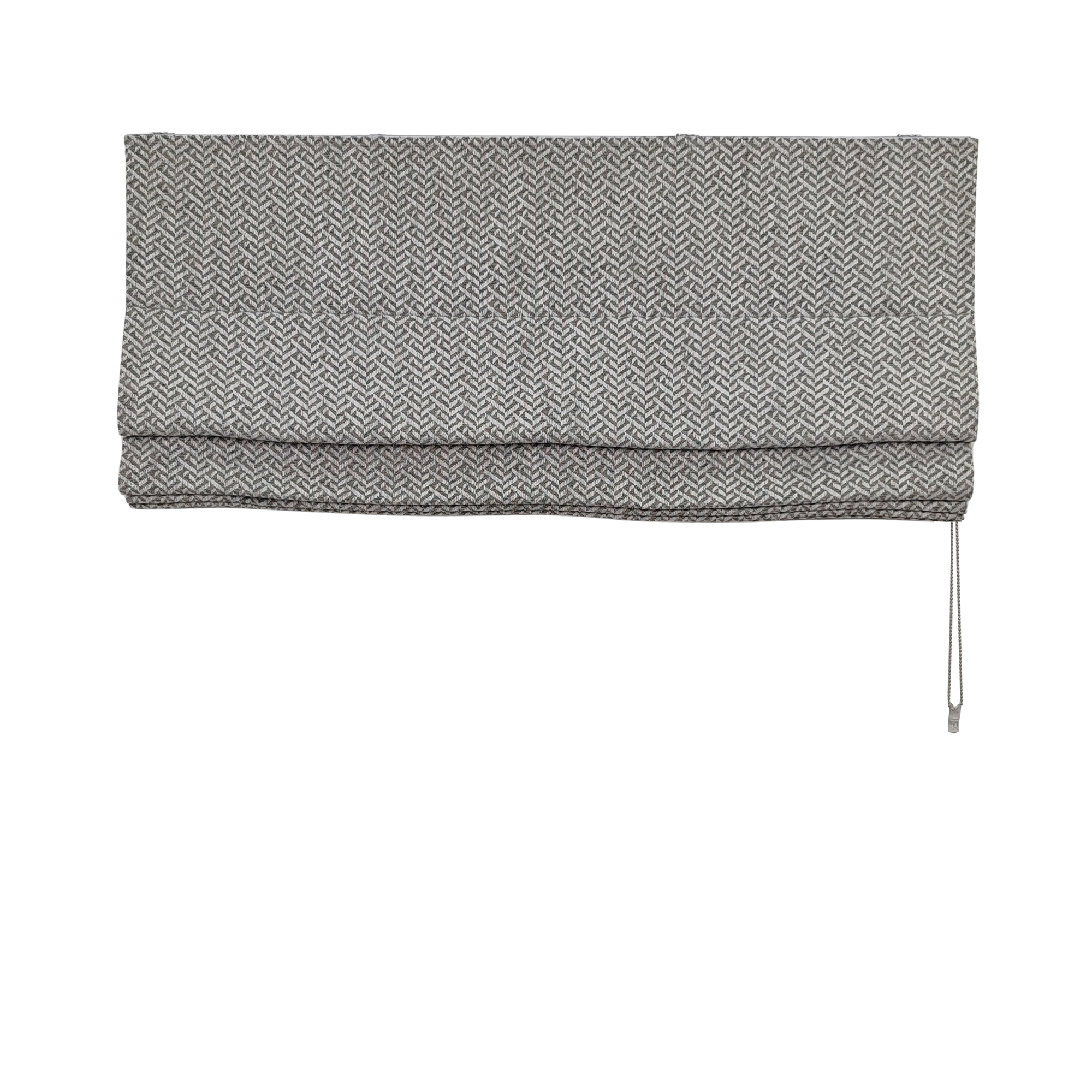 Herringbone Jacquard  Darkening Roman Shade