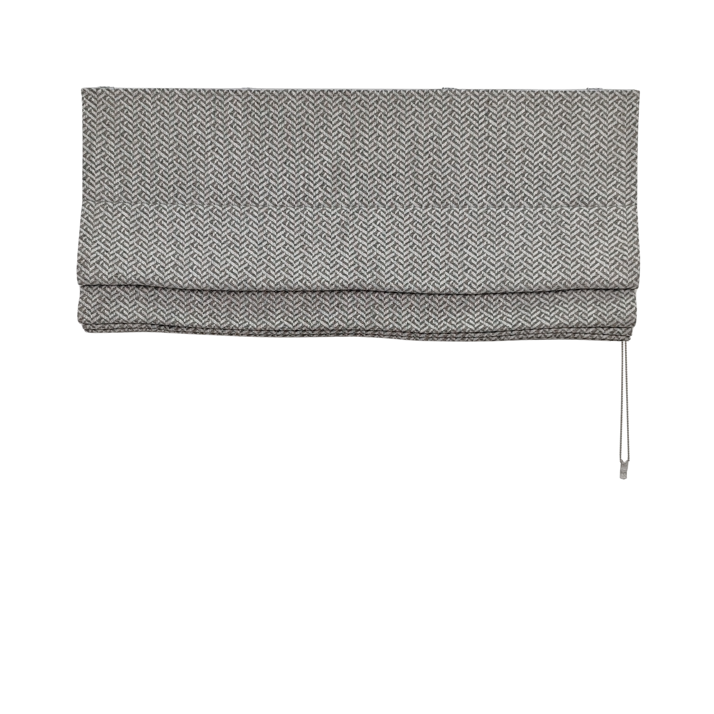 Herringbone Jacquard  Darkening Roman Shade