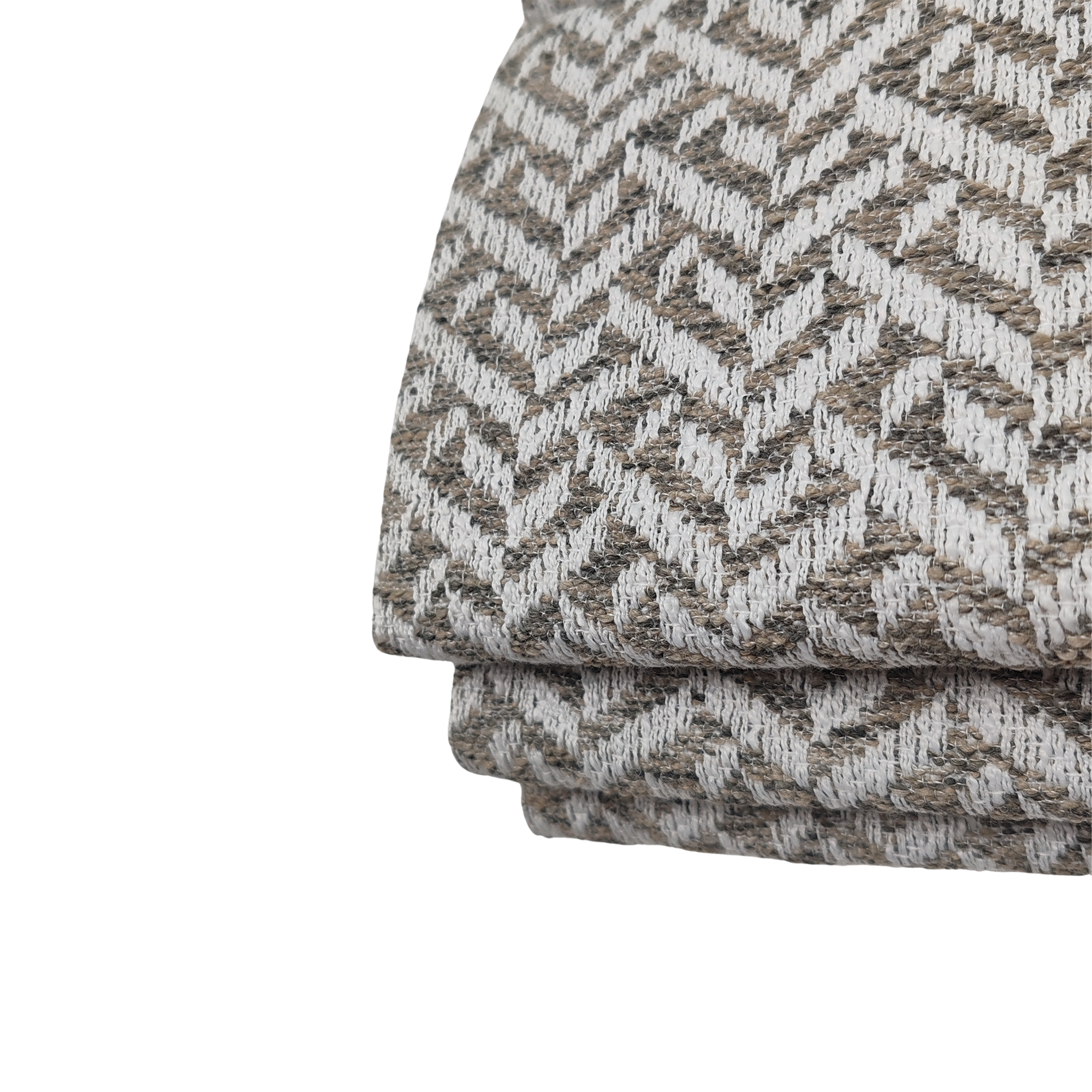 Herringbone Jacquard  Darkening Roman Shade