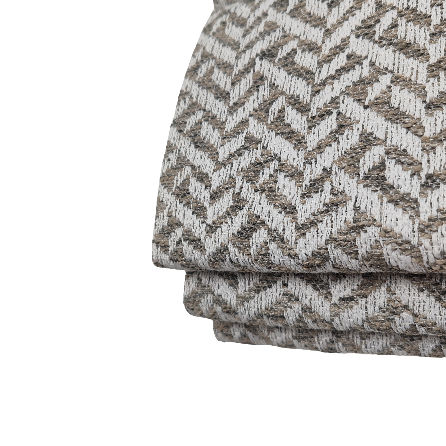 Herringbone Jacquard  Darkening Roman Shade