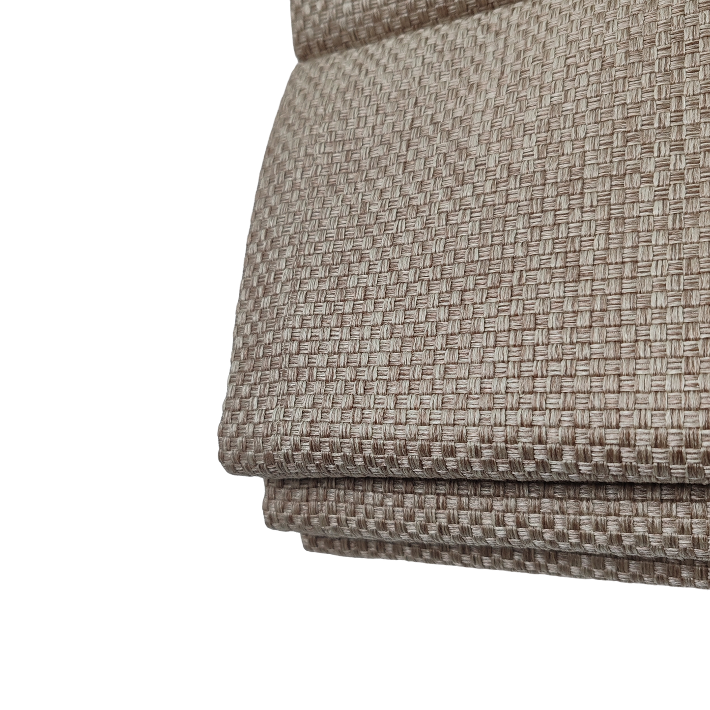Grid Woven Textured Darkening Roman Shade