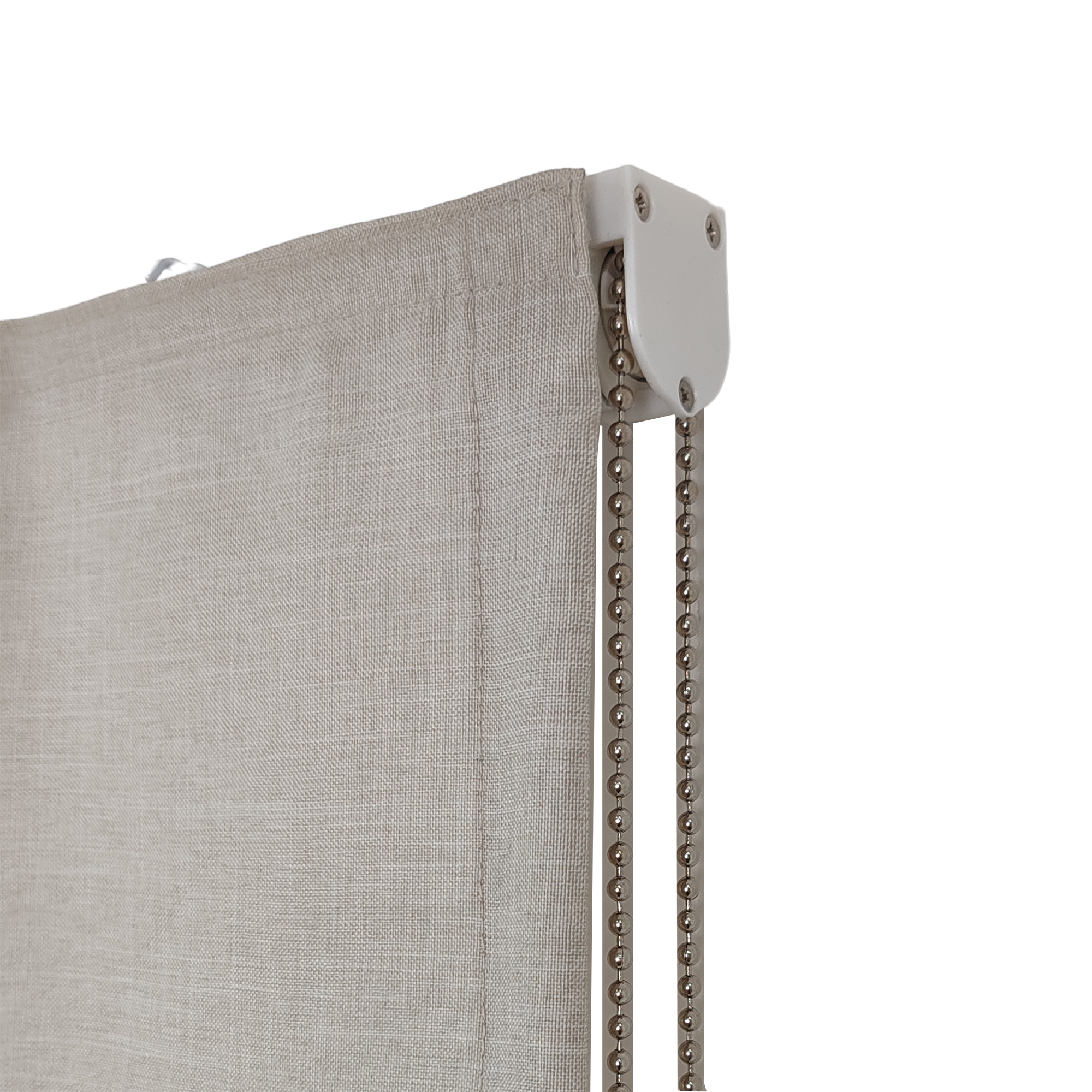 Faux Linen Textured Soft light-filtering Roman Shade
