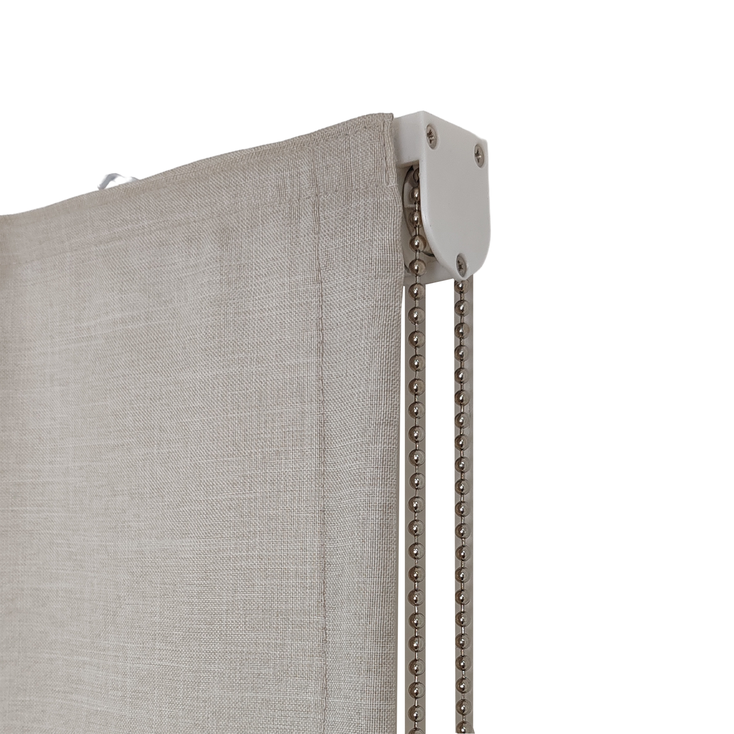 Faux Linen Textured Soft light-filtering Roman Shade