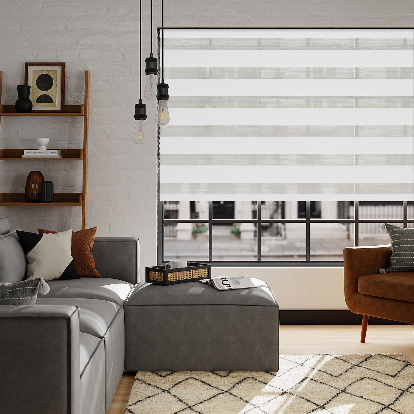 PETER DAY & NIGHT BLIND IN WHITE