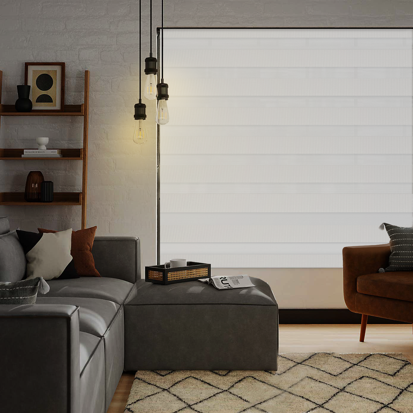 PETER DAY & NIGHT BLIND IN WHITE