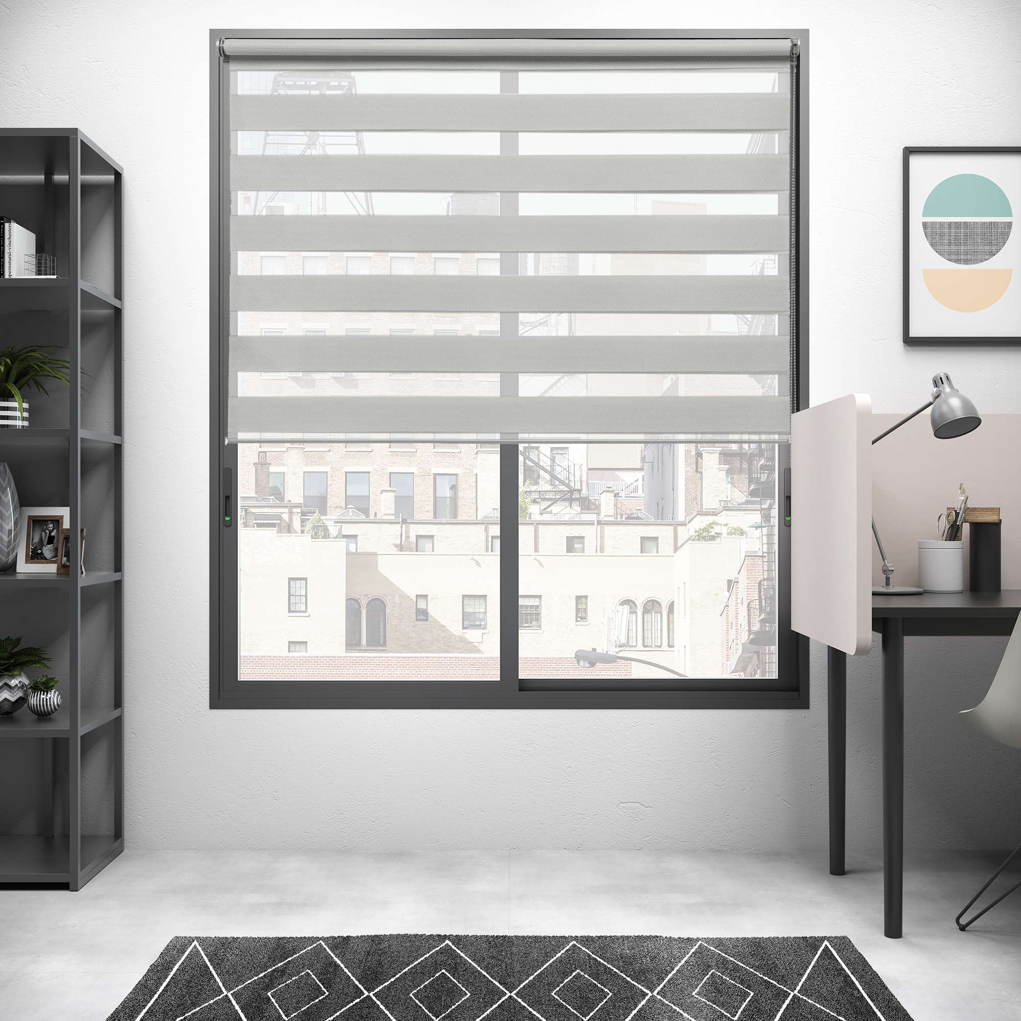 Zebra Blinds Dual Layer Light Filtering