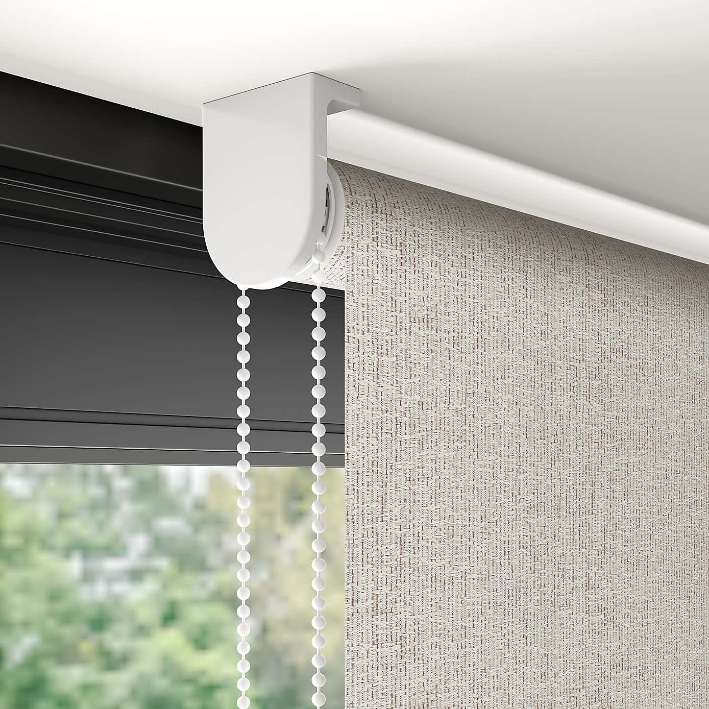 Crayton Textured Blackout Roller Shade